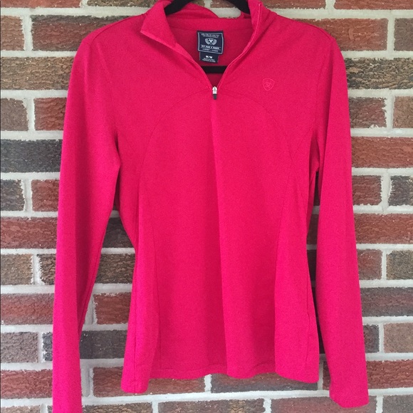 Ariat Tops - Ariat Sunstopper Quarter-zip Shirt, EUC
